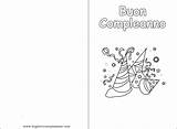 Compleanno Colorare Biglietti Biglietto sketch template