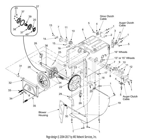 mtd aef  parts diagram  frame assembly