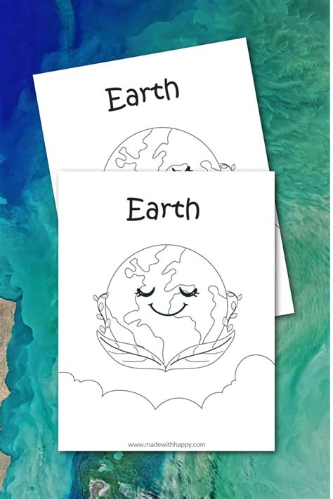 earth coloring page   happy  printable coloring pages