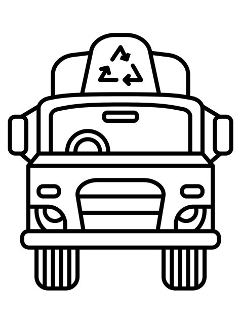 garbage truck coloring pages printable lol coloring pages