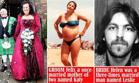 Britain S First Double Sex Swap Wedding Groom Used To Be