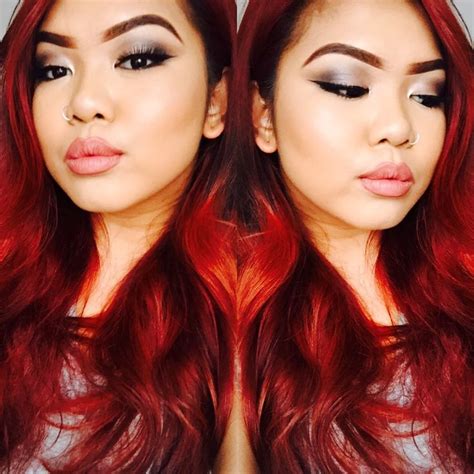 another red hair makeup filipina vdebeauty hair filipina makeup