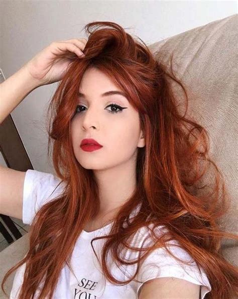 40 Fresh Trendy Ideas For Copper Hair Color En 2020 Pelo Rubio