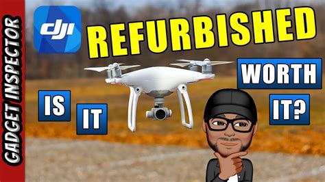 refurbished dji phantom  review  refurbished dji drones worth  youtube