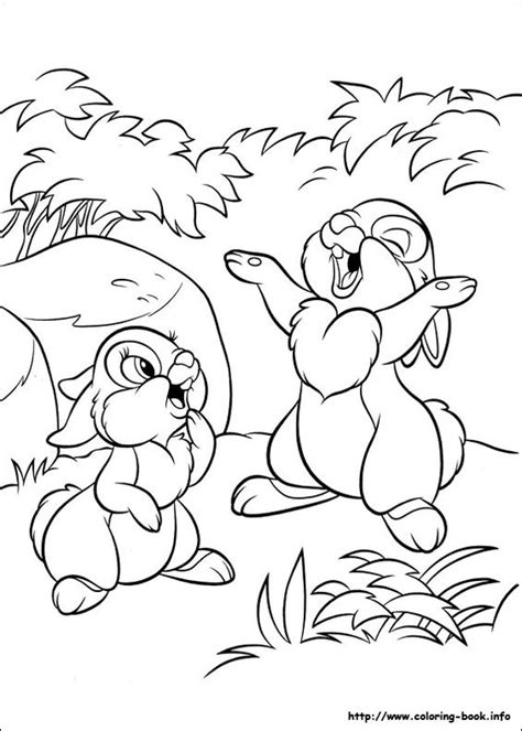disney bunnies coloring picture  coloring pages pinterest