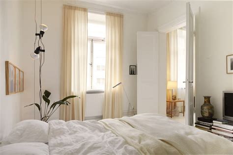 Beautiful Swedish Apartment With Classic White Walls