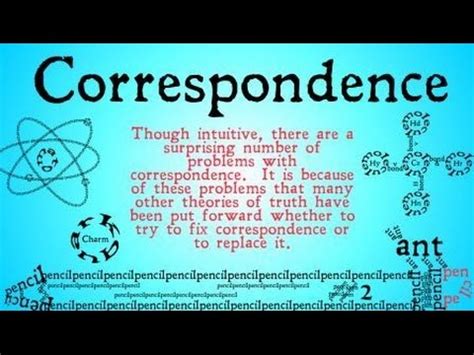 correspondence theory  truth youtube