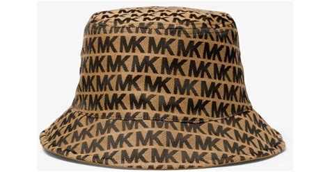 Michael Kors Cotton Reversible Logo Bucket Hat Lyst