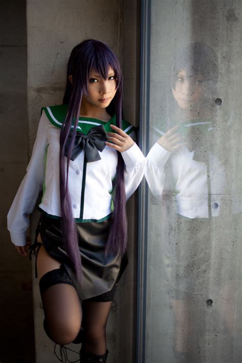 a little thing called cosplay kanda midori busujima saeko from high school of the dead