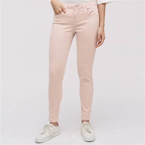 Pale Pink Skinny Stretch Jeans Brandalley