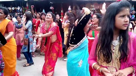 Nepali Teej Dance Masti 073 Youtube