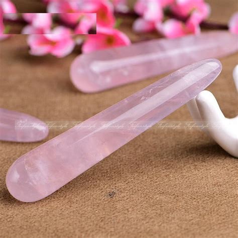 Buy 1pc Natural Pink Quartz Crystal Wands Pleasure