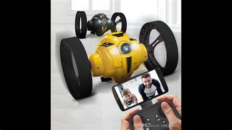 rc bounce stunt car toy cm bounce height p  camera wifi fpv  spin kid gifts