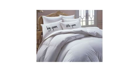 big spoon little spoon pillowcase set t ideas for coupled friends popsugar love and sex