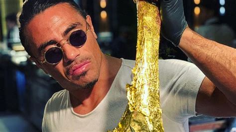 salt bae  coming  london  bringing   carat gold steak