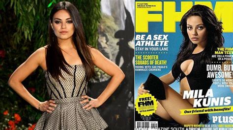 Mila Kunis Voted Fhm S Sexiest Woman In The World