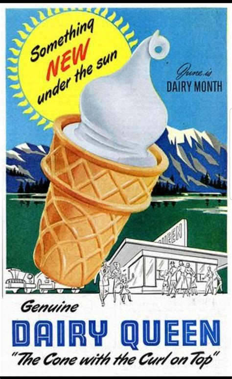 dairy queen dairy month dairy queen vintage ads vintage advertising signs