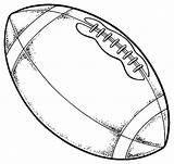 Football Coloring Pages Nfl Printable Rugby Drawing Ball Color Patriots American Helmet Print Kids Player Eagles Alabama Easy Colouring Sports sketch template