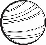 Clipart Uranus Cartoon Cliparts Planets Library sketch template