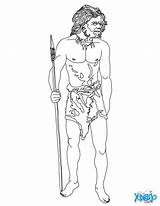 Cro Magnon Colorare Disegni Uomini Primitivi Preistoria Neandertal Dibujos Prehistoria Yodibujo sketch template