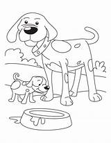 Puppy Dog Coloring Pages Puppies Dogs Cute Baby Border Printable Kids Print Color Collie Getcolorings Popular Library Clipart Colori sketch template