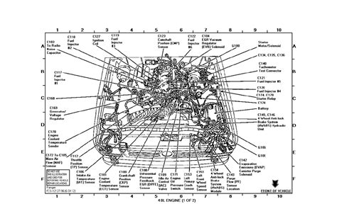 ford ranger  firing order diagram wiring  printable