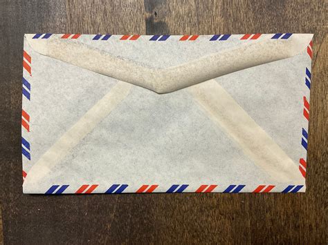 vintage air mail envelopes set   etsy uk