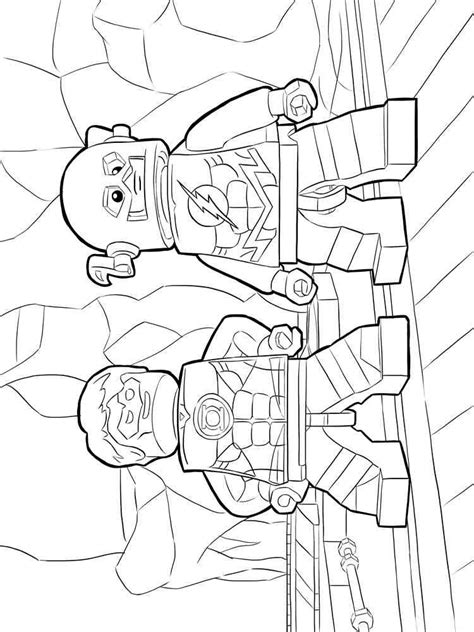 lego flash coloring pages  printable lego flash coloring pages