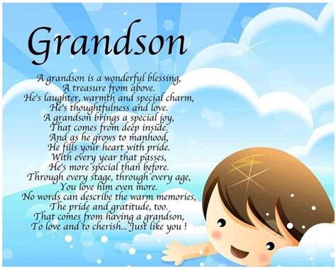 pin  hope nicholson  nana grandson birthday quotes grandson
