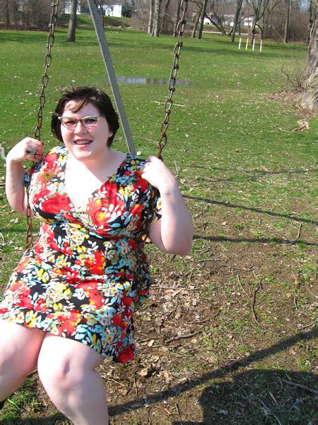 Ootd 4 10 11 H I Love Swings Though Swinging In A Skirt I… Flickr