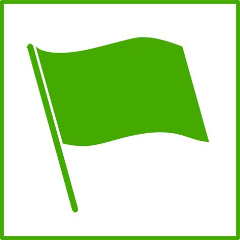green flag icon clipart full size clipart  pinclipart
