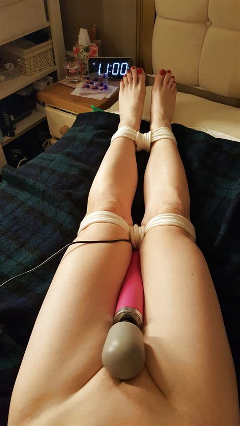 Painted Toes Tied Ankles And Legs Then Doxy Fun 8 Pics