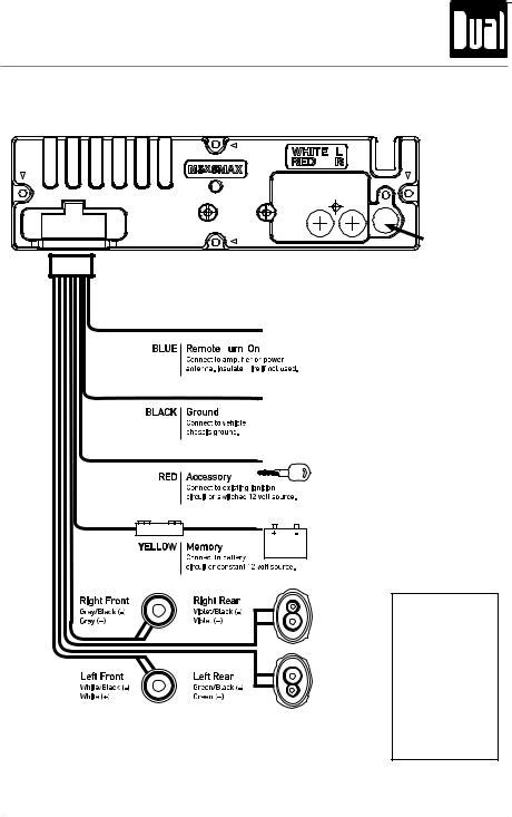 dual stereo deck wiring diagram wiring diagram