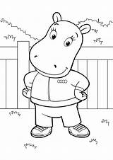 Coloring Pages Printable Backyardigans Kids Children Huskers Bestcoloringpagesforkids Template Comments sketch template
