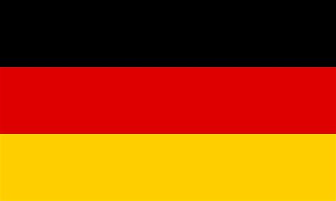 la bandiera della germania germanialife