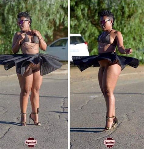 Zodwa At It Again Exposes Her Body In Public Tumfweko