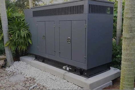 concrete pads  generators  ac units