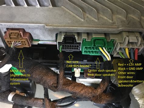 bose wiring diagram  amp installation