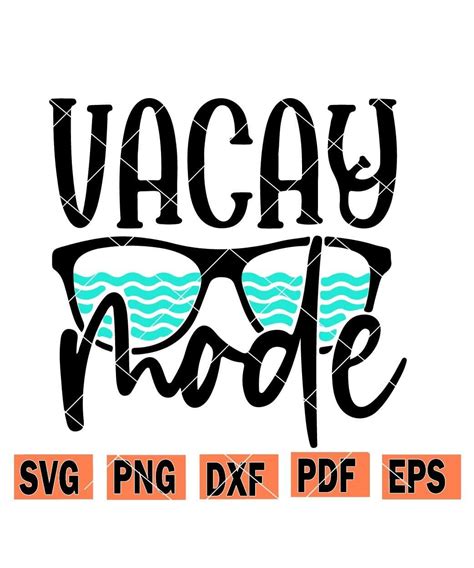 vacay mode svg summer vacation shirt svg summer beach tshirt svg