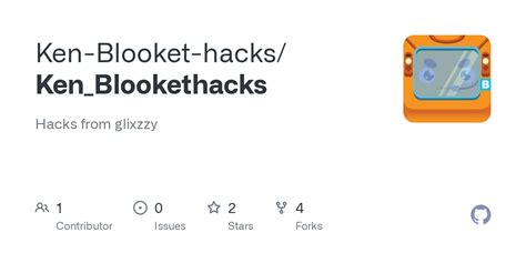 github ken blooket hackskenblookethacks hacks  glixzzy