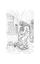 Coloring Jesus Hezekiah Destroy Serpent Brazen King Pages Parables Prodigal Son sketch template