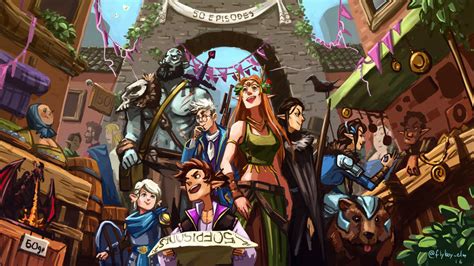 Download Critical Role: Voice Actors Playing D&D Wallpaper | Wallpapers.com