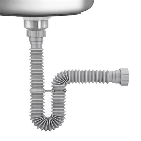 buy cinsda flexible sink drain pipe   p trap  adapter