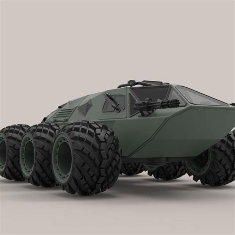 concept military vehicle cgtrader