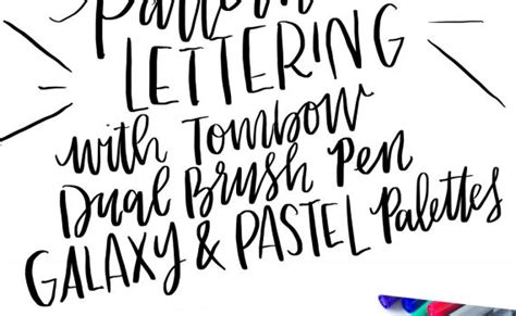 lettering styles archives tombow usa blog