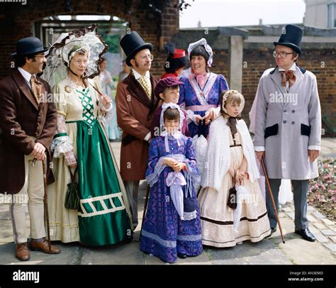 dickens festival people dressed  costume rochester kent england stock photo alamy