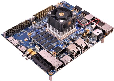 xilinx zynq ultrascale zueg mpsoc devkit offers hdmi  gbe high speed transceivers
