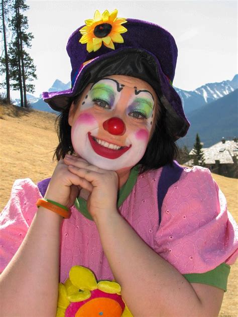 cutest clown   ive   cute clown female clown clown