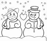 Snowman Coloring Pages Christmas Family Printable Color Coloriage Neige Bonhomme Print Noel Getcolorings Coloriages Popular Holiday Book January sketch template
