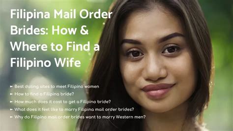 Filipina Brides How To Find Filipino Brides For Marriage
